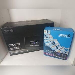 Sirius Satellite Radio System Sprotscaster6 With Sound System